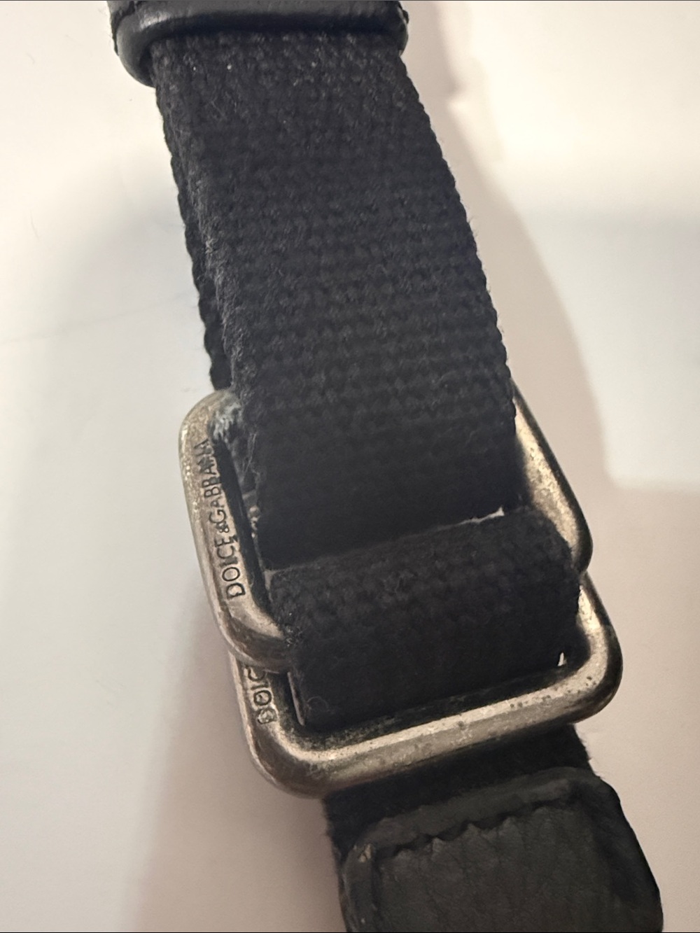 Dolce & Gabbana Black Leather Waist Bag / Belt Bag - Picture 6 of 12